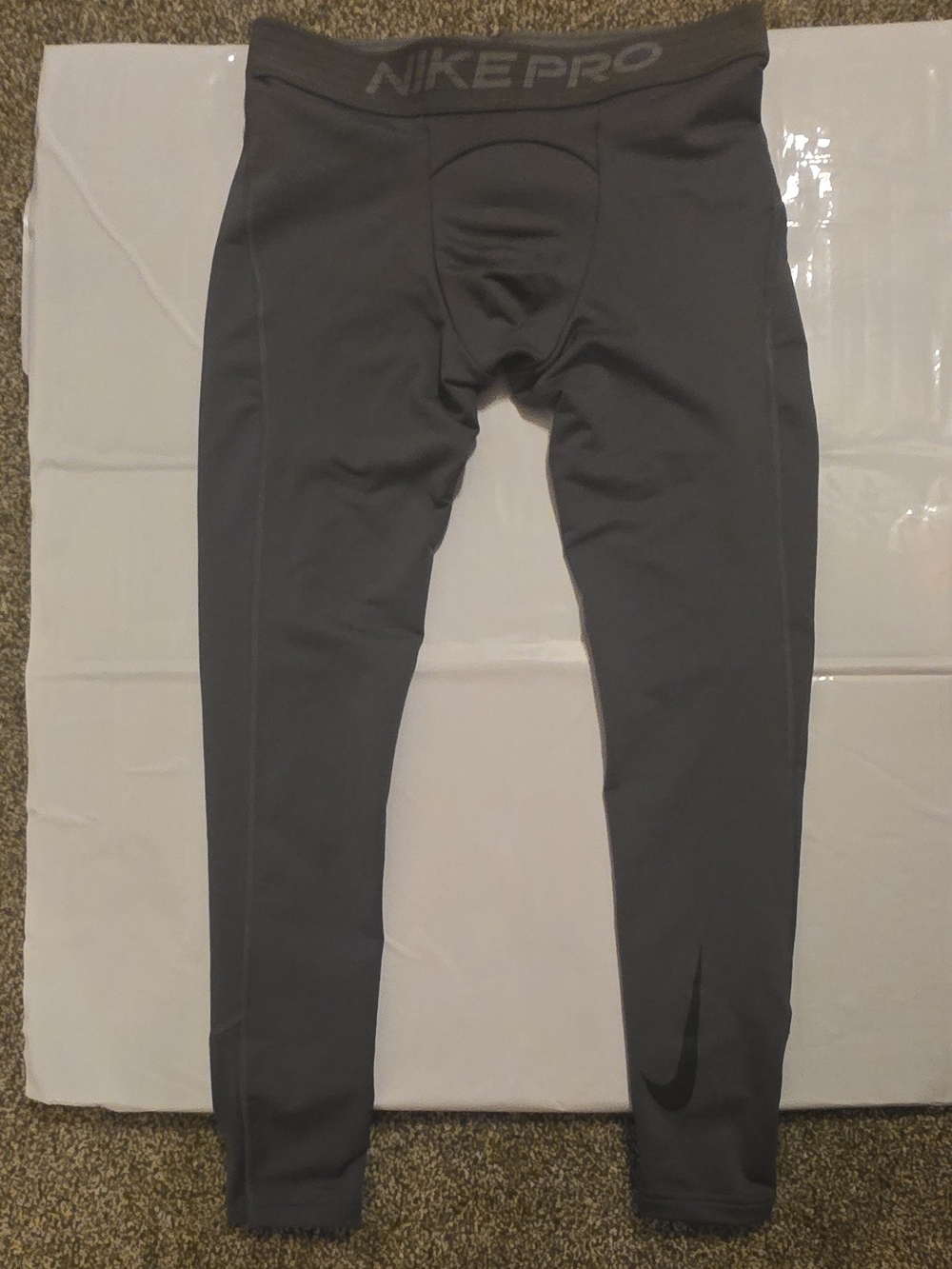 Nike Pro Gray Compression Leggings